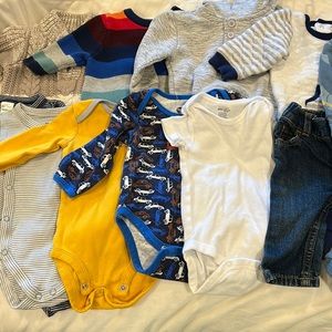 13 Piece Bundle 0-3 month clothes